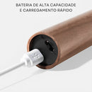 Luminária Luz LED de Parede com Sensor de Movimento Recarregável e Base Removível