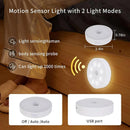 Luminária de Parede LED Sem Fio Sensor de Presença - USB Recarregável