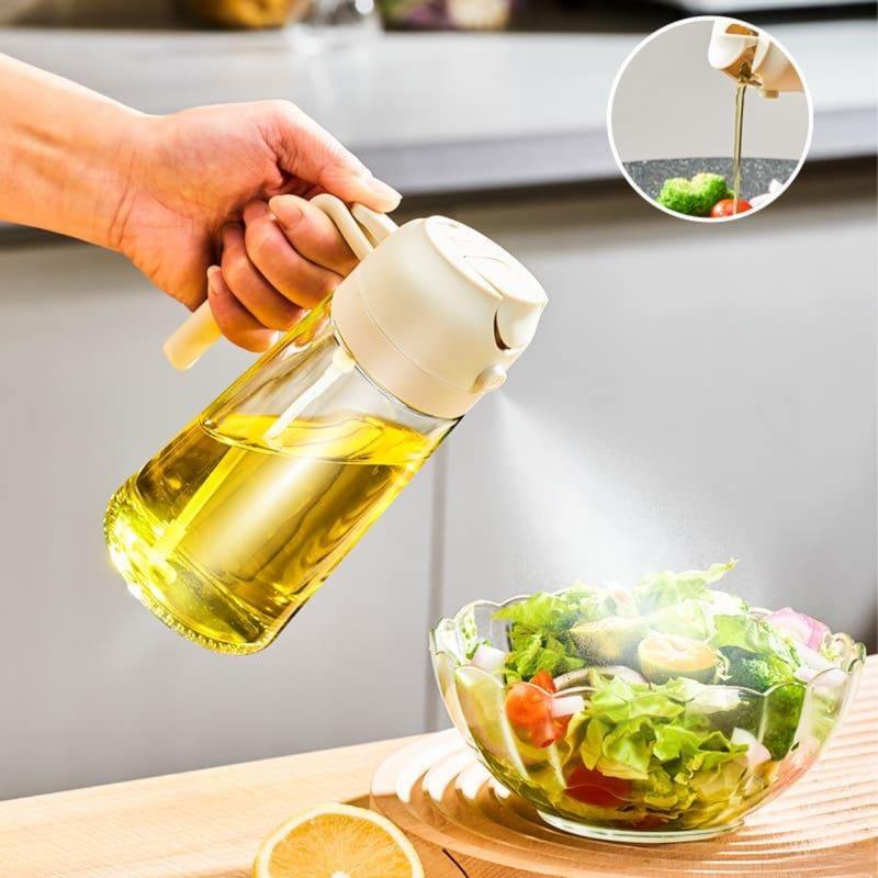 Dosador Pro 2 em 1 Para Azeite, Óleo e Vinagre [PROMOÇÃO COMPRE 1 LEVE 2]