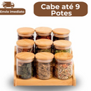 Rack em Bambu Nature 3 Níveis