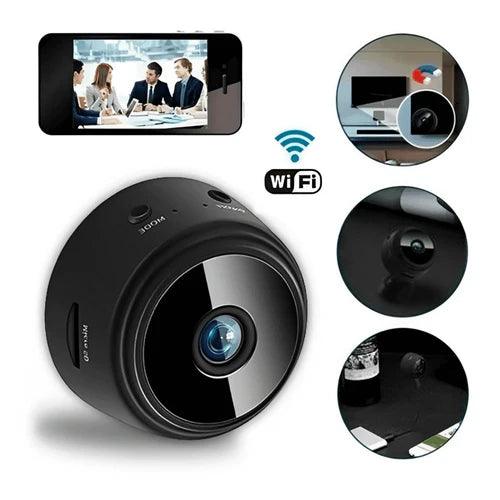 Mini Câmera de Segurança A9 Wi-Fi com Visão Noturna | Monitore Tudo com Alta Definição