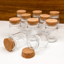 Kit Potes com Tampa de Cortiça 200Ml Casa Splêndida [PAGUE 8 LEVE 10]