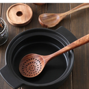 Conjunto de Utensílios de Madeira de Teca