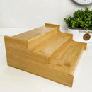 Rack em Bambu Nature 3 Níveis