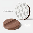 Luminária Luz LED de Parede com Sensor de Movimento Recarregável e Base Removível