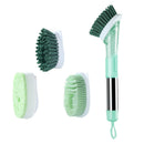 Escova Multifunção 3 em 1 com Dispenser de Detergente - Easy Clean