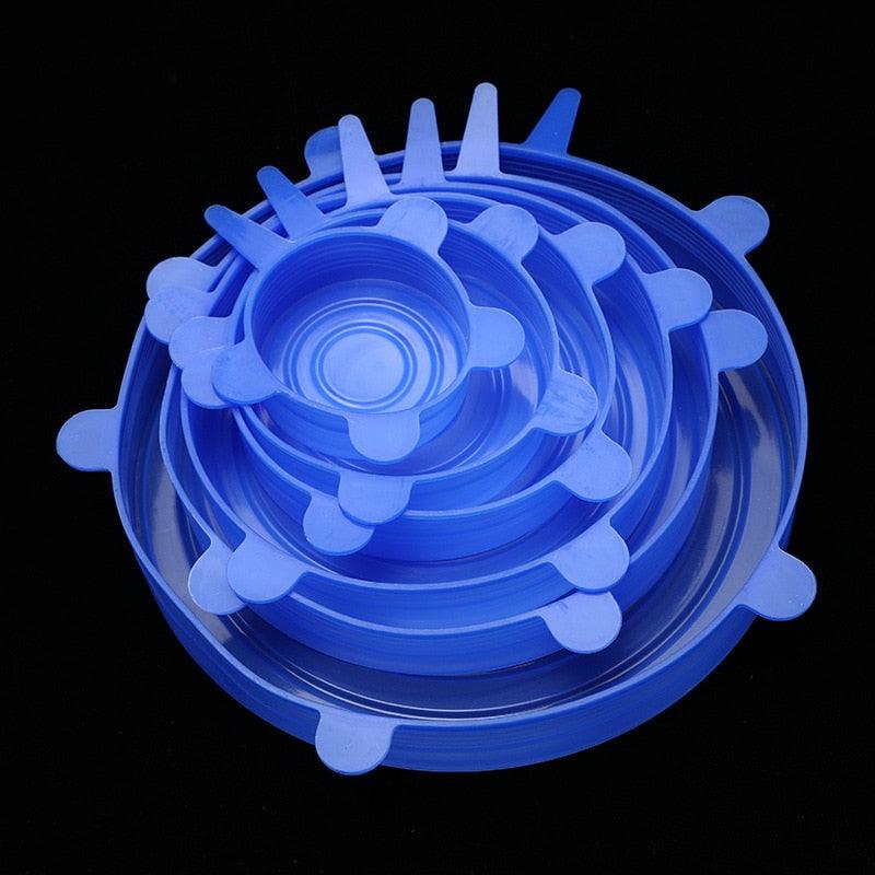Kit Tampa de Silicone Para Alimentos | Adaptable