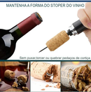 Abridor De Vinho Com Cortador Bomba De Ar