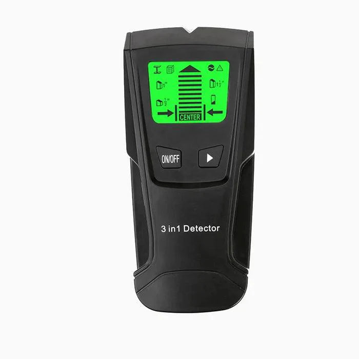 Detector de Barreiras - Scanner Profissional de Parede 3 em 1 Alta Precisão e Display Digital
