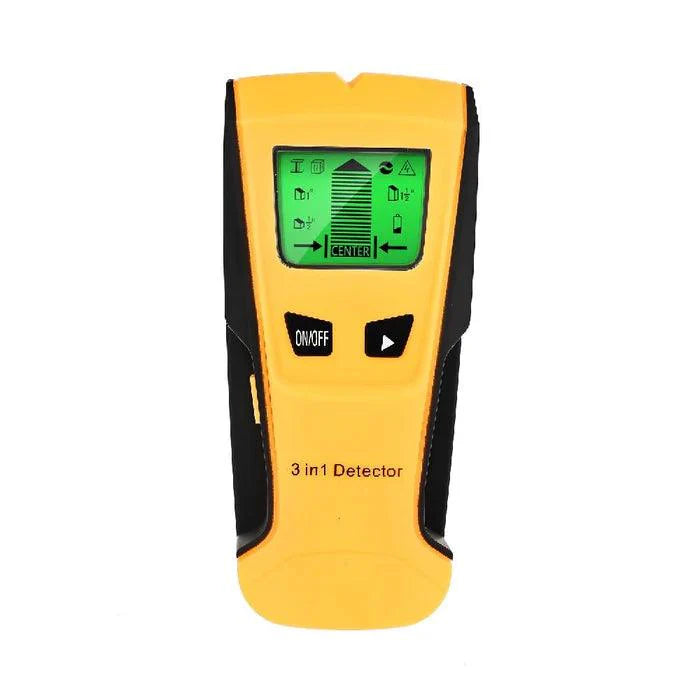 Detector de Barreiras - Scanner Profissional de Parede 3 em 1 Alta Precisão e Display Digital